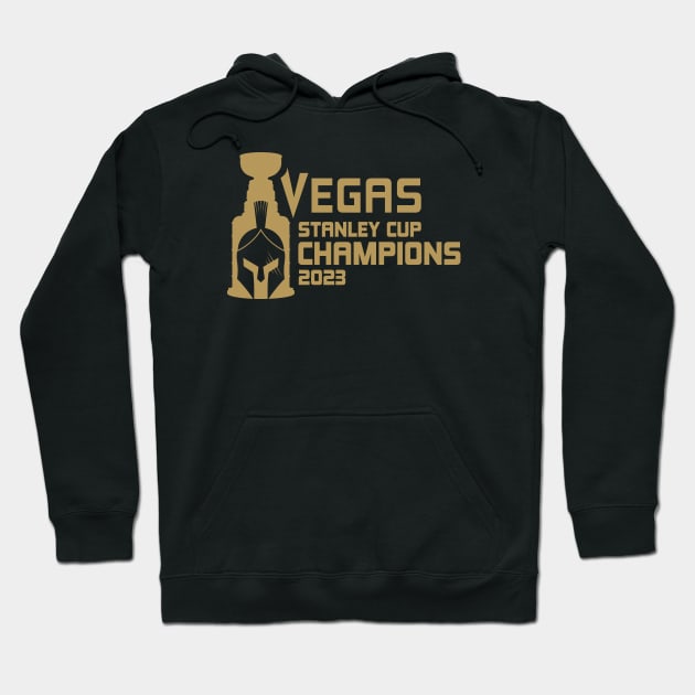 Vegas Stanley Cup Champions Hoodie by Nagorniak